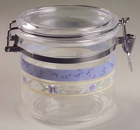Summer Breeze Small Acrylic Storage Jar & Lid