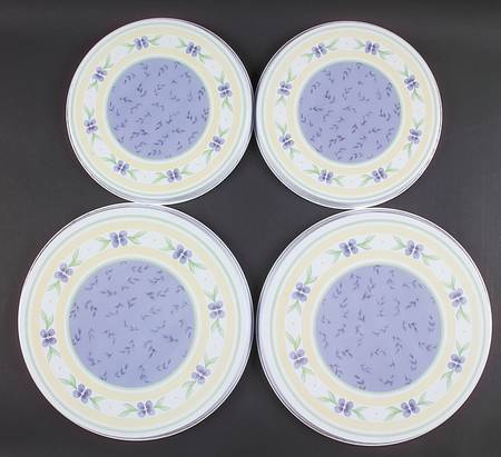 Summer Breeze (Set/4) Tin Stove Covers-2 8" & 2 10" Round Covers