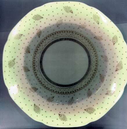 Peacock Salad Plate
