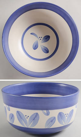 Villa Flora 10" Large Salad Serving Bowl