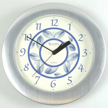 Villa Flora Quartz Clock
