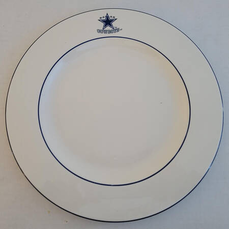 Dallas Cowboys Dinner Plate