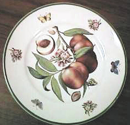 Abbey Fruits Dinner Plate