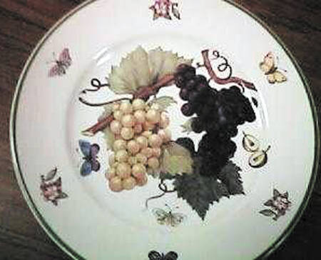 Abbey Fruits Dinner Plate