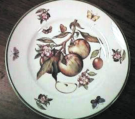 Abbey Fruits Dinner Plate
