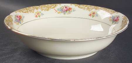 Priscilla 9" Round Vegetable Bowl