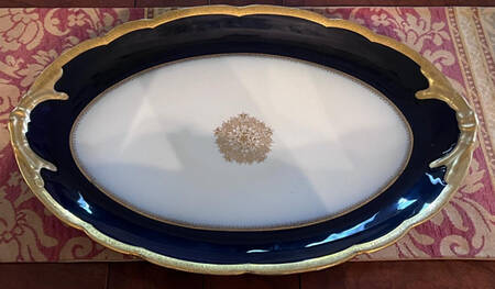 POY229 17" Oval Serving Platter