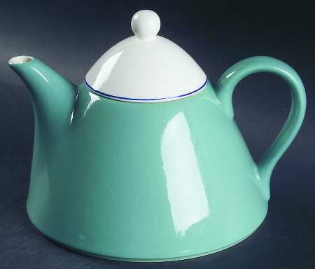 Spa Aqua Green Teapot & Lid