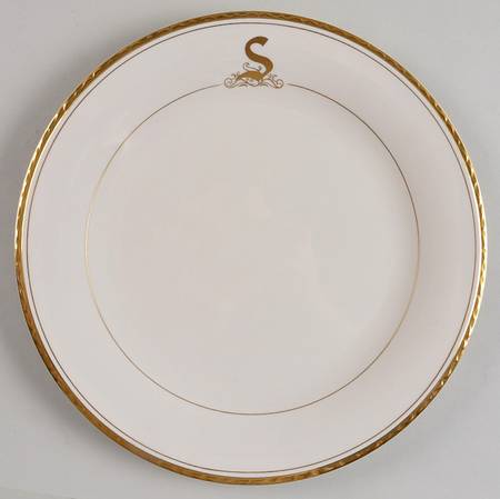 Reflection (Monograms) Dinner Plate
