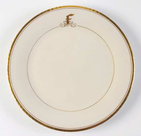 Reflection (Monograms) Dinner Plate