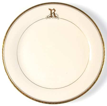 Reflection (Monograms) Dinner Plate
