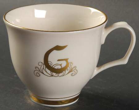 Reflection (Monograms) Flat Cup
