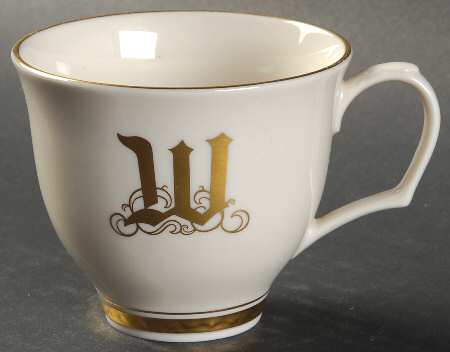 Reflection (Monograms) Flat Cup