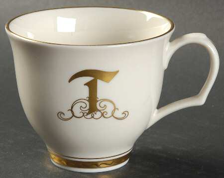 Reflection (Monograms) Flat Cup