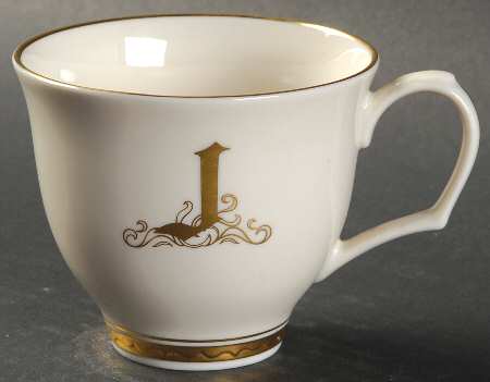 Reflection (Monograms) Flat Cup