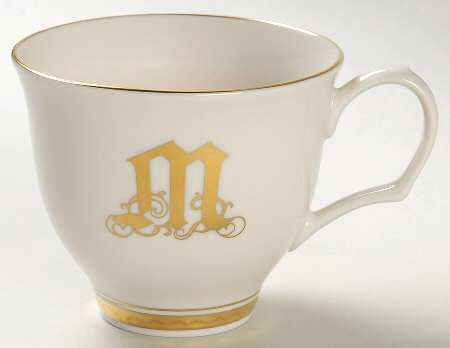 Reflection (Monograms) Flat Cup