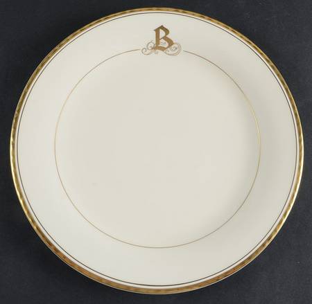Reflection (Monograms) Dinner Plate