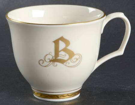 Reflection (Monograms) Flat Cup