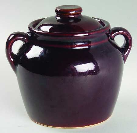 PFA28 Small Bean Pot & Lid
