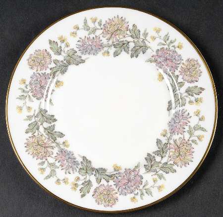 Chrysanthemum Bread & Butter Plate