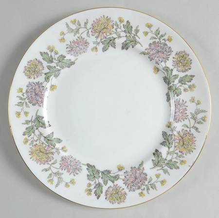 Chrysanthemum Luncheon Plate