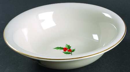 Holly 9" Round Vegetable Bowl
