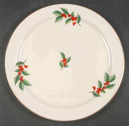 Holly 12" Chop Plate (Round Platter)