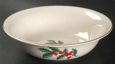 Holly 9" Salad Serving Bowl