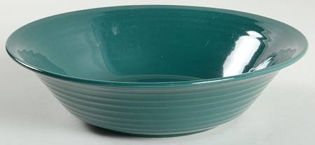 Festival Teal 9" Round Vegetable Bowl
