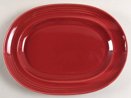 Festival Mauve 13" Oval Serving Platter