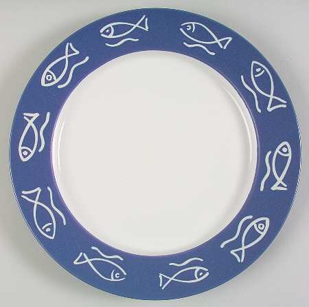 Bongo (Fish On Blue) by Pottery Barn China