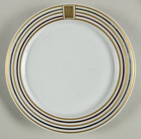 1930 (Monogrammed) Dinner Plate