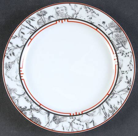 Ombre De Chine Salad Plate