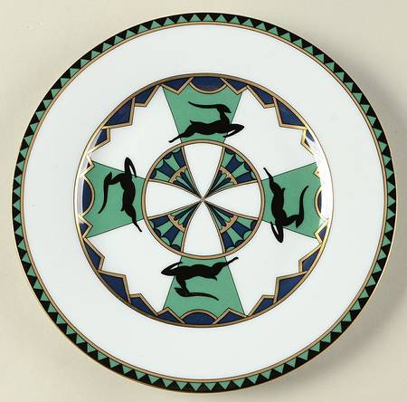 Ariel Green Salad Plate