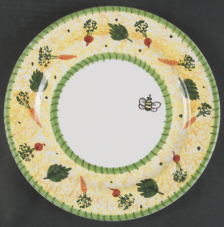 Bunny Garden Dinner Plate