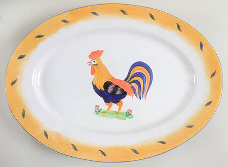Royal Rooster 16" Oval Serving Platter