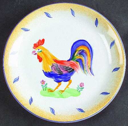 Royal Rooster Child's Plate