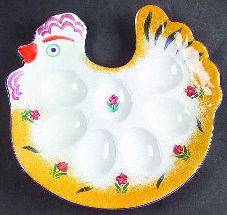Royal Rooster Deviled Egg Plate