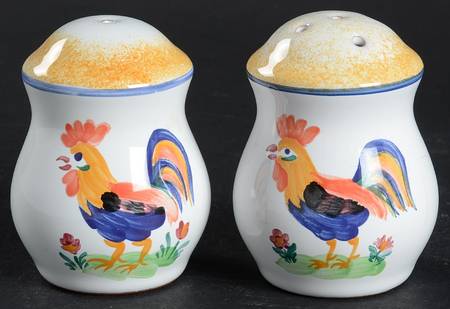 Royal Rooster Salt & Pepper Set