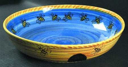 Honey Bee Large Serving Bowl