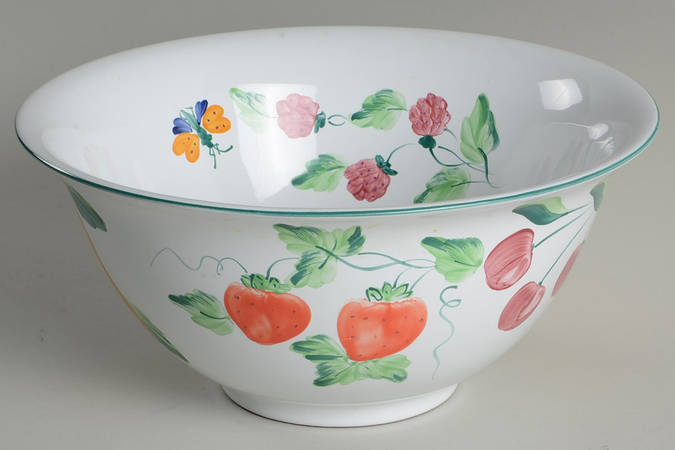 Garden Party 9" Salad Serving Bowl