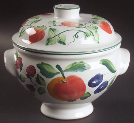Garden Party Round Covered Vegetable