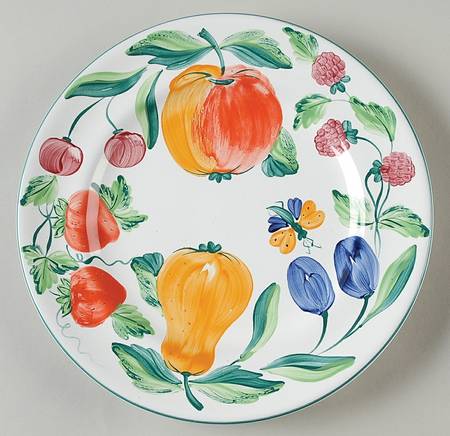 Garden Party Salad Plate