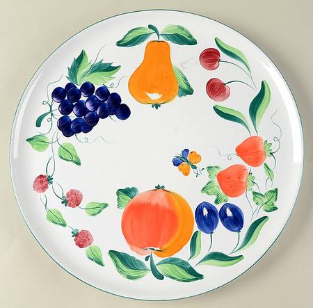 Garden Party 12" Chop Plate (Round Platter)