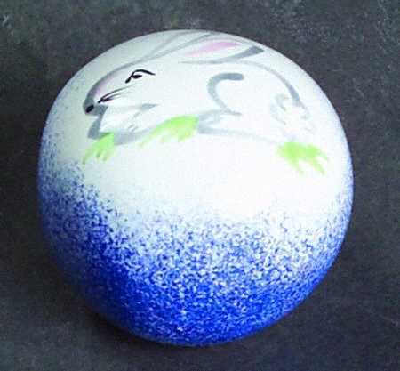 Hippity Hop Blue Drawer/Cabinet Pull/Knob