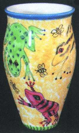 Waterlogged 12" Vase