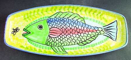 Waterlogged 19" Rectangular Serving Platter