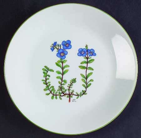 Mountain Flower Series Bread & Butter Plate