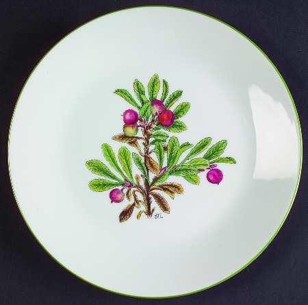 Mountain Flower Series Bread & Butter Plate