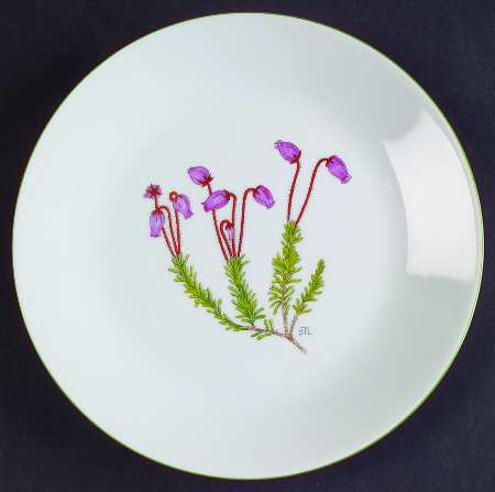 Mountain Flower Series Bread & Butter Plate